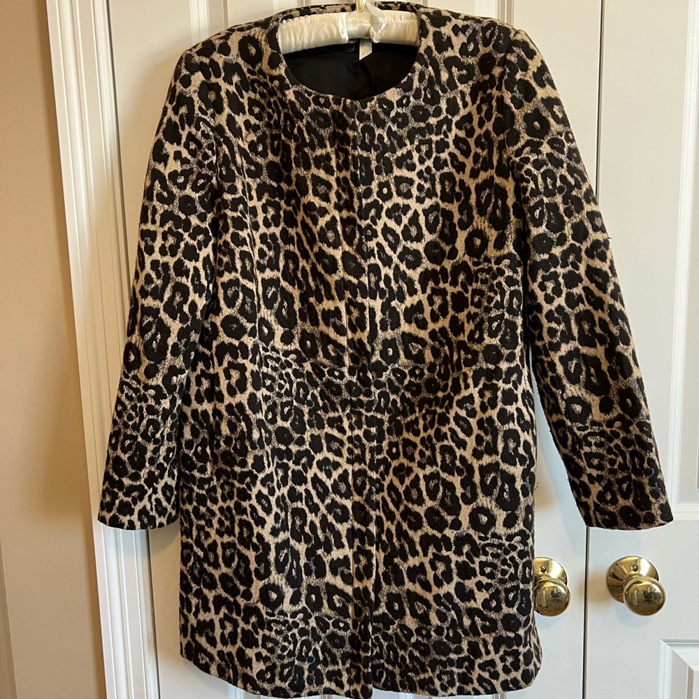 Zara Leopard Coat